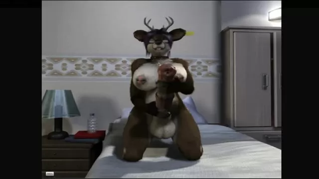 3d Porn Sex With Deer - 3d Yiff by H0rs3 Futa Furry Porn Sex E621 FYE futanari deer girl  masturbation cum