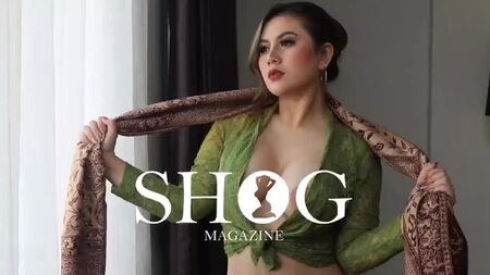 O kebaya verde que se tornou viral