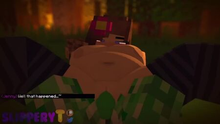 JENNY X CREEPER (SEXO NO MINECRAFT PARA MAIORES DE 18 ANOS) (ORIGINAL) SLIPPERYT