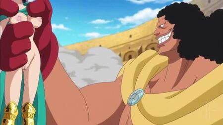 Rebecca - violação; seios grandes; masturbação; pornografia hentai com sexo em 3D; [One Piece]