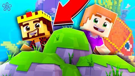 [Pozzi] Brincadeiras de esconde-esconde com Aido e Pozzi no mundo do SpongeBob no Minecraft!