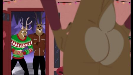 Yiff gay em 2D por Nixxxbot - Pornografia furry - Sexo - E621 - Femboy - Veado - Grupo