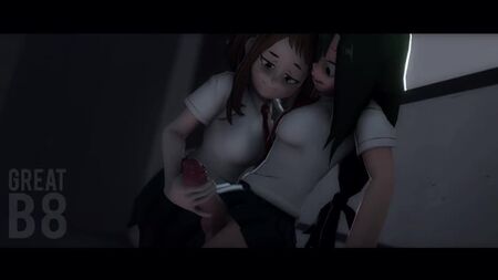 Hentai futanari de My Hero Academia