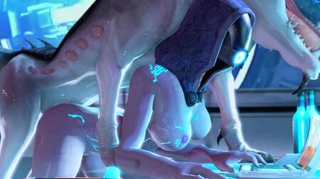 A Aventura Embriagada de Tali (Sexo em Mass Effect)