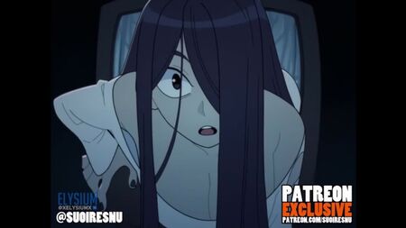Yamamura Sadako | The Ring | Hentai | Хентай | Animação | Анимация | [4K] (por Suoiresnu)