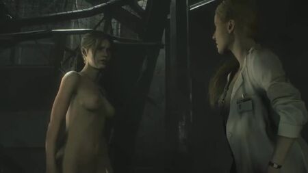 Resident Evil 2: Remake — Claire Redfield — Mod de nudez — Todas as cenas