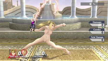 Mods de nudez para Sm4sh — Apresentação da Samus sem fato! (18+) [1080p, 60 fps]