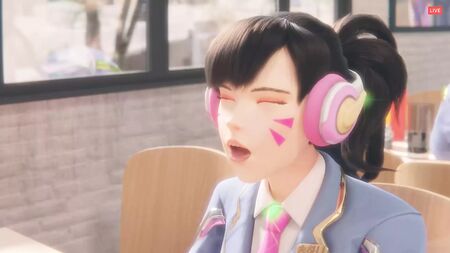 D.Va Tasty Treat, por Lvl3Toaster