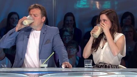 Caroline Dhavernas no programa «Les enfants de la télé»