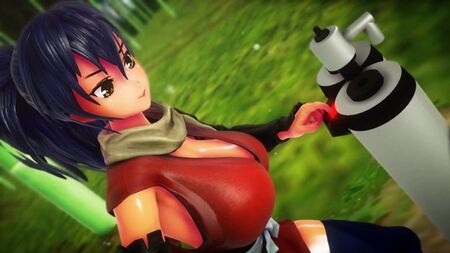 Inflagem do corpo de Chifusa Manyuu *por imbapovi