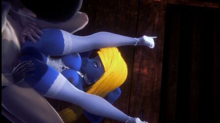 Gargamel, Smurfing e Smurfette: Paródia dos Smurfs