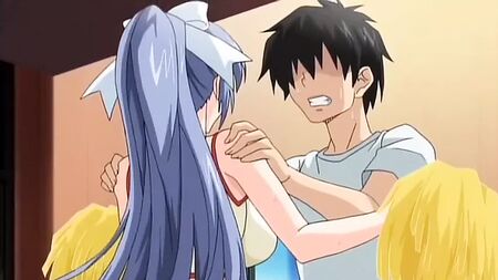 Paizuri Cheerleader Vs Sakunyuu Ouendan – anime hentai (2014)