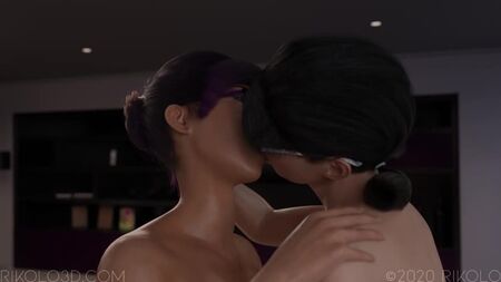 (Áudio) Rebecca & Hana futanari em futa [Rikolo;Porn;Hentai;Dickgirl;R34;Sexo;Blender;порно;секс;футанари]