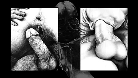 Desenhos eróticos de Loic Dubigeon